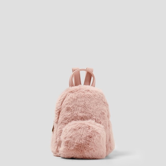 Zara Handbags - 🚨Last chance!! NWT ZARA MINI FUR BACKPACK